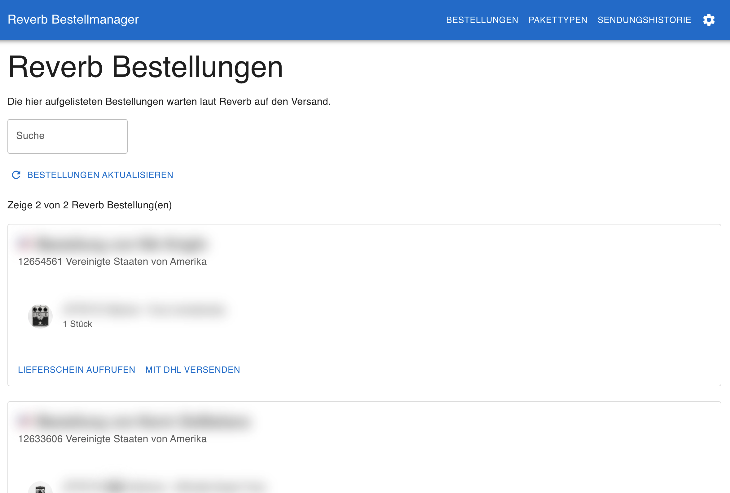 Reverb Ordermanager Preview